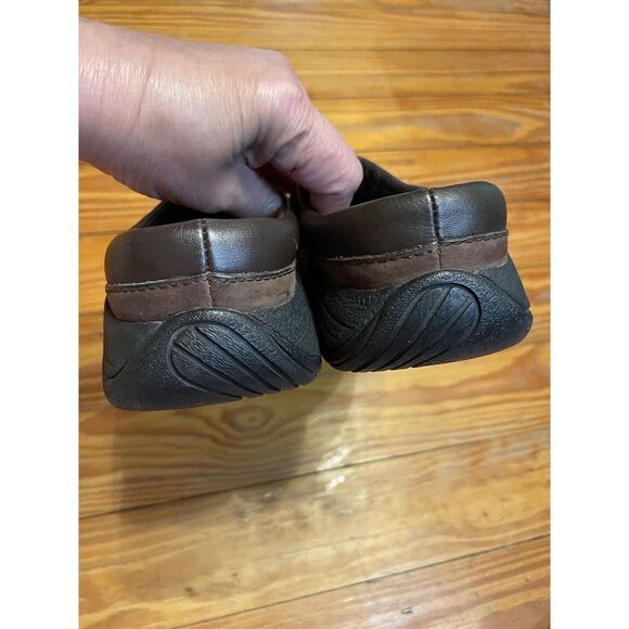 Merrell Jungle Primo Brown Leather Clogs Size 5.5 - Picture 4 of 6